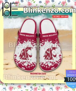 Washington State NCAA Crocs Sandals a