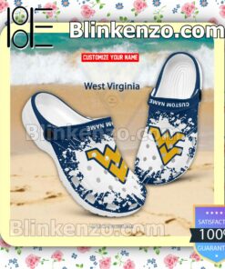 West Virginia NCAA Crocs Sandals