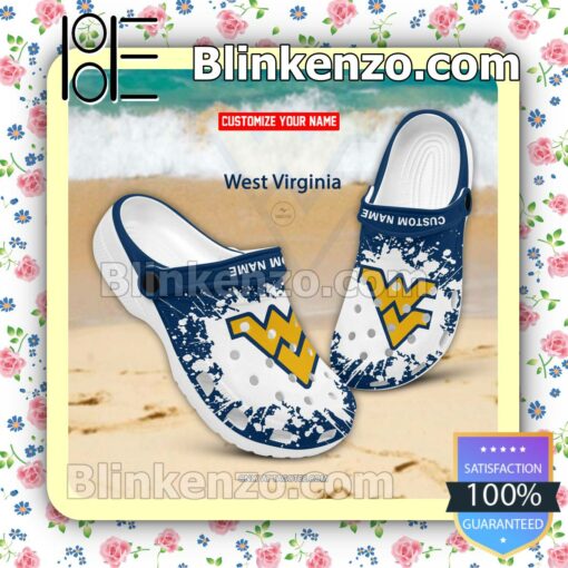 West Virginia NCAA Crocs Sandals