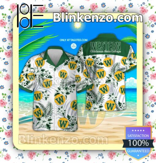 Western Oklahoma State College Summer Aloha Shirt