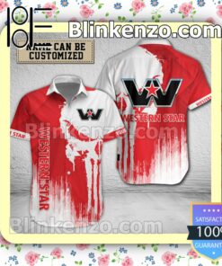 Western Star Punisher Skull Casual Shirts