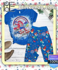 All American Mermaid Nightwear Set of Shirt & Pyjama