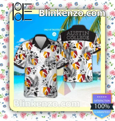 Austin College Hawaiian Beach Shorts