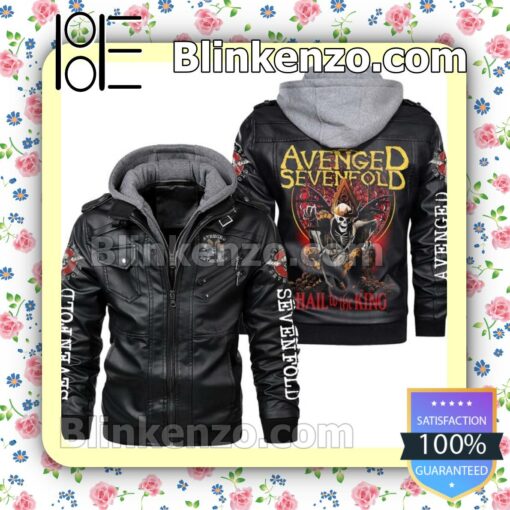 Discount Avenged Sevenfold Hail To The King Faux Leather Jacket