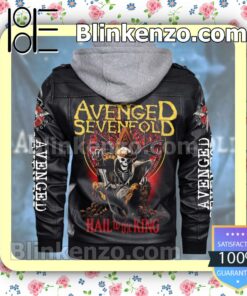 Free Avenged Sevenfold Hail To The King Faux Leather Jacket