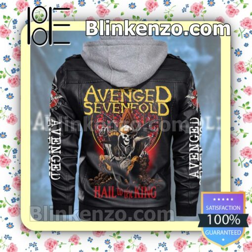 Free Avenged Sevenfold Hail To The King Faux Leather Jacket