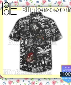 Top Selling Avenged Sevenfold Skull Pattern Beach Summer Shirt