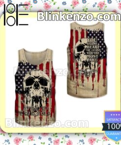 Excellent Avenged Sevenfold You Had My Heart At Least For The Most Part Skull American Flag Jacket Hooded Sweatshirt