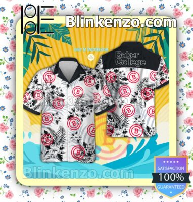 Baker College Hawaiian Beach Shorts