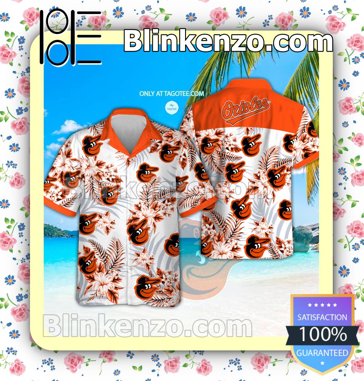 Funny Baltimore Orioles Hawaiian Shirt - Thoughtful Personalized