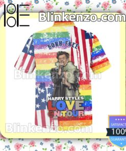 Excellent Born Fire Harry Styles Love On Tour 2023 Rainbow Men Swim Trunks