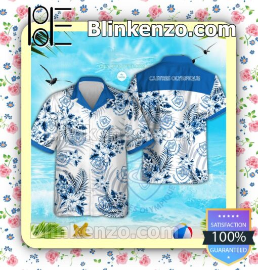 Castres Olympique Tropical Hawaiian Shirt