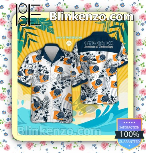 CyberTex Institute of Technology Hawaiian Beach Shorts