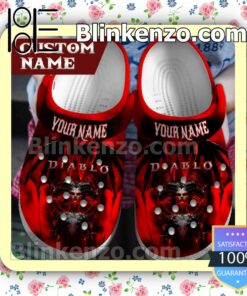 Diablo Video Game Personalized Unisex Crocband Clog