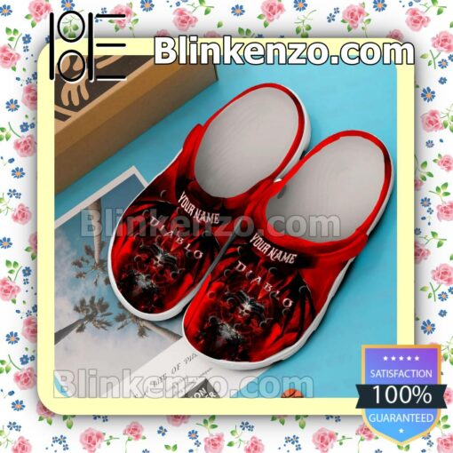 Where To Buy Diablo Video Game Personalized Unisex Crocband Clog