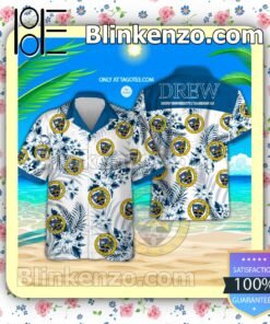 Drew University Beach Short Sleeve Shirt