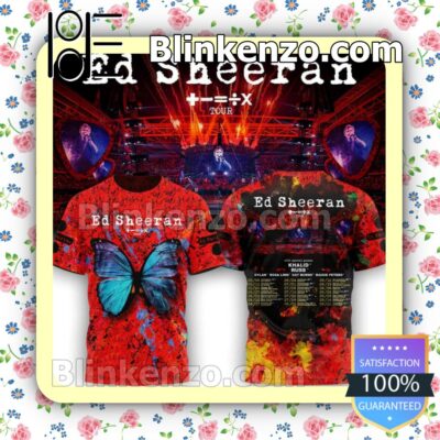 Ed Sheeran The Mathematics Tour Jacket Polo Shirt