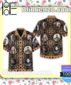 Vibrant Game Of Thrones Characters Summer Men Shirt