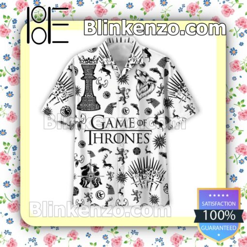 Very Good Quality Game Of Thrones Symbols Summer Men Shirt