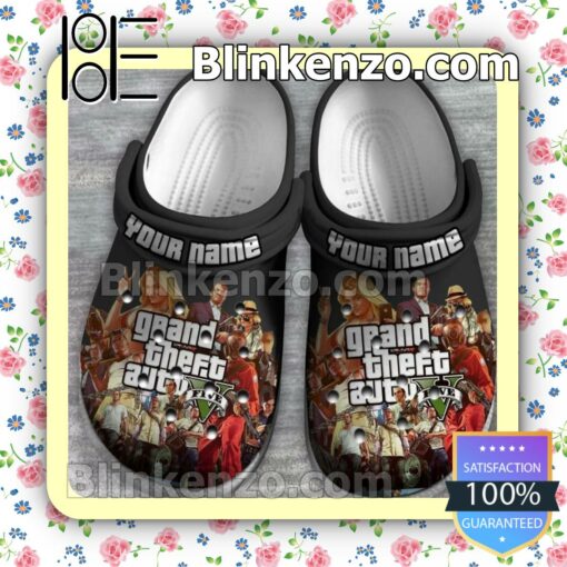Best Shop Grand Theft Auto Five Personalized Unisex Crocband Clog