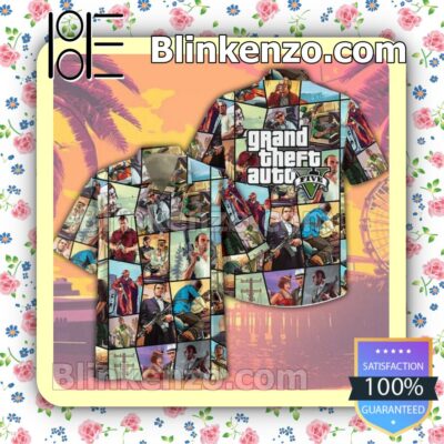 Grand Theft Auto Five Summer Men Shirt