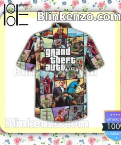 Father's Day Gift Grand Theft Auto Five Summer Men Shirt