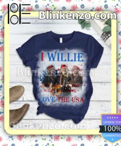 Amazing I Willie Love The Usa Nightwear Set of Shirt & Pyjama