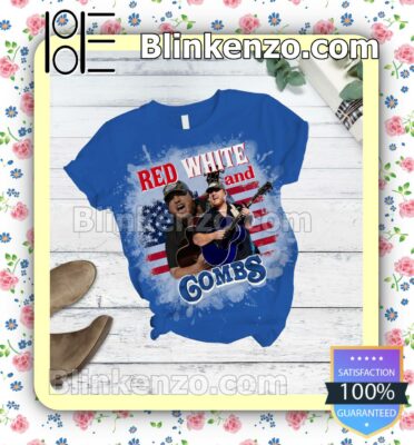 Luke Combs Red White And Combs Nightwear Set of Shirt & Pyjama