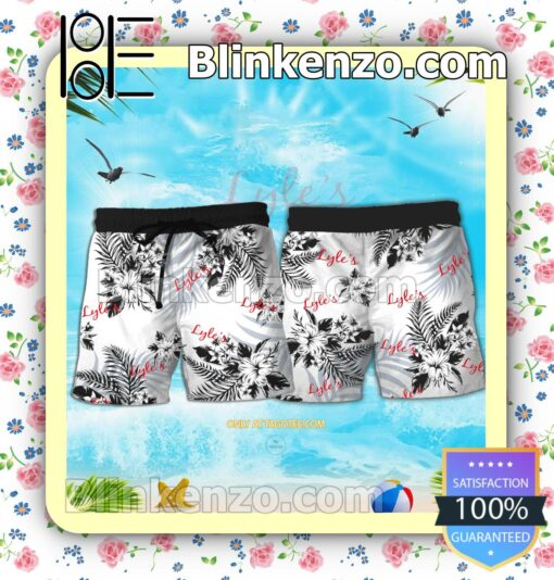 Lyle's College of Beauty Hawaiian Beach Shorts a