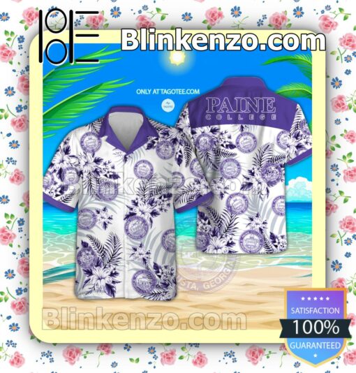 Paine College Hawaiian Beach Shorts