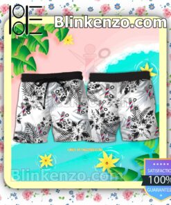 Profile Institute of Barber-Styling Hawaiian Beach Shorts a