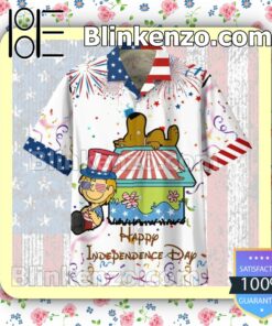 Print On Demand Scooby-doo Happy Independence Day Men Swim Trunks