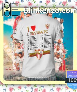 Gorgeous Sevilla Fc Champions 2023 Unisex Gift T-shirts