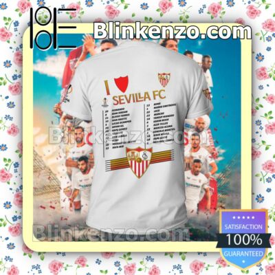 Gorgeous Sevilla Fc Champions 2023 Unisex Gift T-shirts