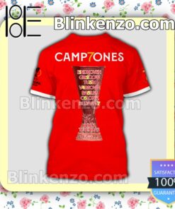 Hot Deal Sevilla Fc Champions Budapest 2023 Unisex Gift T-shirts