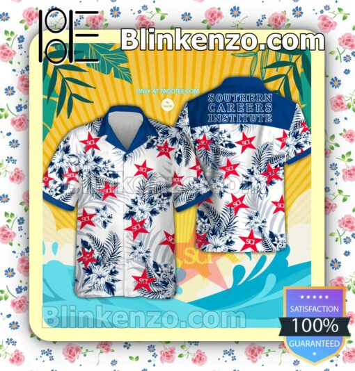 Southern Careers Institute Hawaiian Beach Shorts