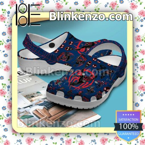 Mother's Day Gift Spider Man Miles Morales Personalized Unisex Crocband Clog