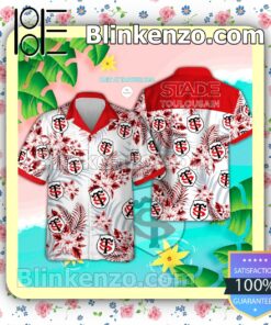 Stade Toulousain Tropical Hawaiian Shirt