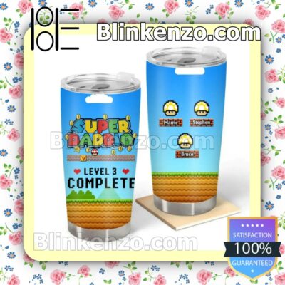 Amazing Super Daddio Level 3 Complete Bottle Travel Mug
