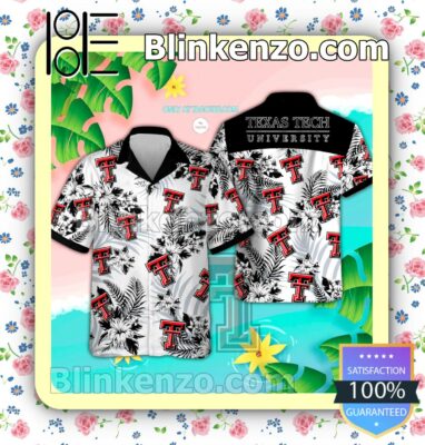 Texas Tech University Beach Short Sleeve Shirt