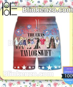 Top Selling The Eras Taylor Swift 4th Of July Men Swim Trunks
