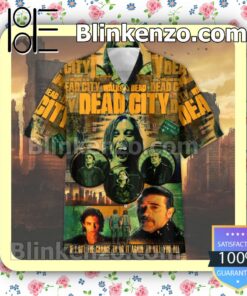 Perfect The Walking Dead Dead City Summer Men Shirt