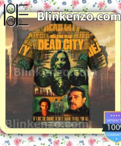 Awesome The Walking Dead Dead City Summer Men Shirt