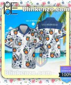 USA Perpignan Tropical Hawaiian Shirt