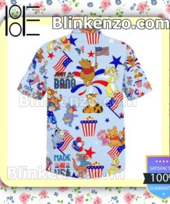 Discount Winnie The Pooh Just Here To Bang Summer Men Shirt