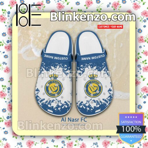 Al Nasr FC Sport Logo Crocs Clogs a