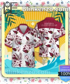 Arizona Cardinals Logo Aloha Tropical Shirt, Shorts