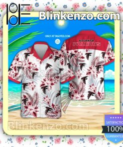 Atlanta Falcons Logo Aloha Tropical Shirt, Shorts