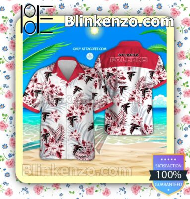 Atlanta Falcons Logo Aloha Tropical Shirt, Shorts