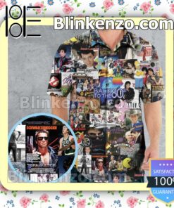 Back To The 80s Classic Movies Fan Short Sleeve Shirt a